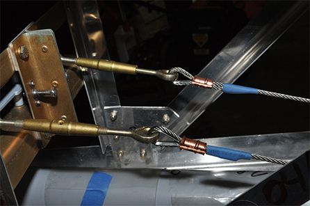 Ratchet turnbuckle in transport Cargo Control application