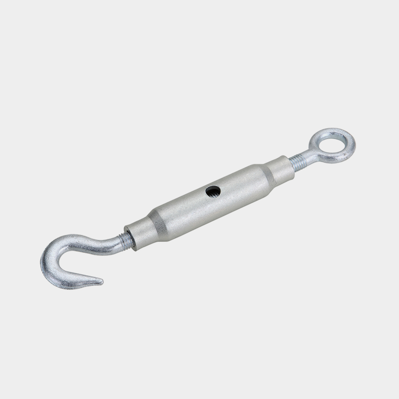 What safety precautions should be taken when using a stainless steel ratchet turnbuckle in high-tension applications?
